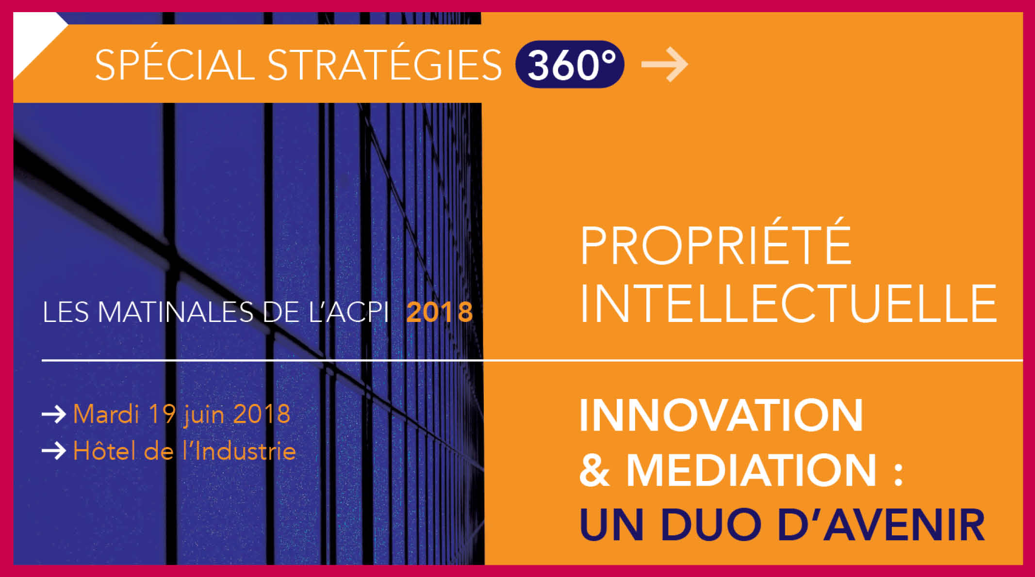 Conférence-débat Innovation & Médiation : un duo d’avenir